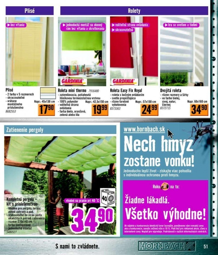 leták akčný leták HORNBACH strana 51 leták akčný leták HORNBACH strana 51