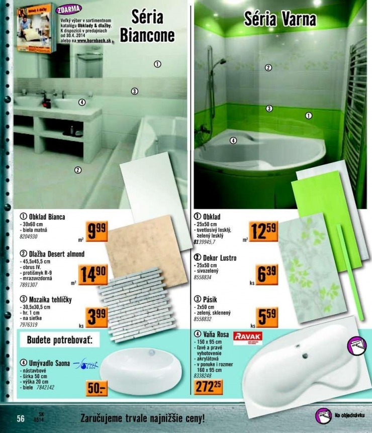 leták akčný leták HORNBACH strana 56 leták akčný leták HORNBACH strana 56