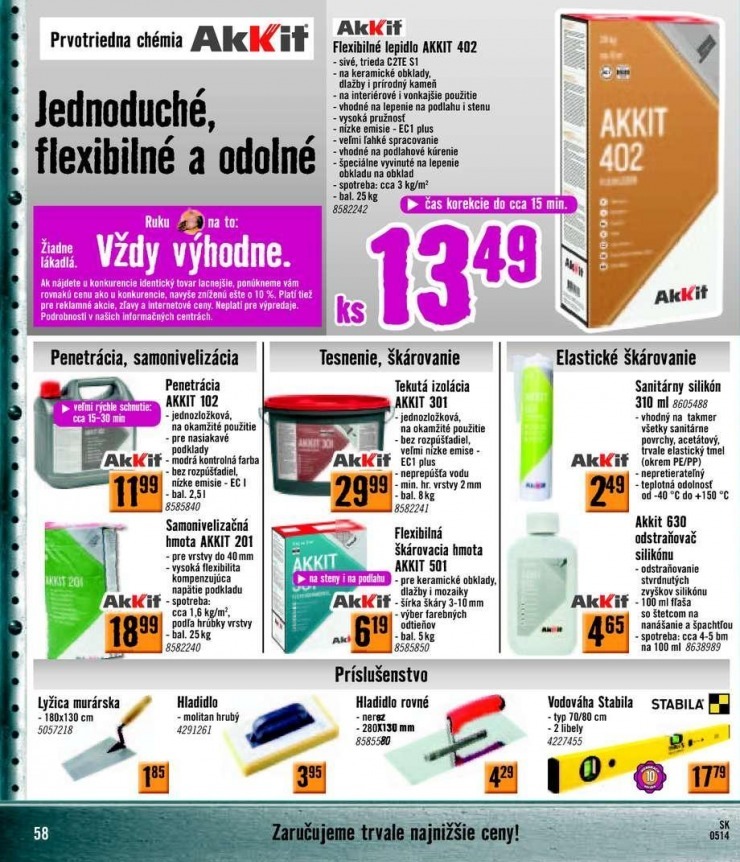 leták akčný leták HORNBACH strana 58 leták akčný leták HORNBACH strana 58