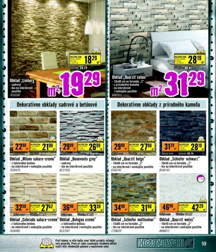 leták akčný leták HORNBACH strana 59 leták akčný leták HORNBACH strana 59