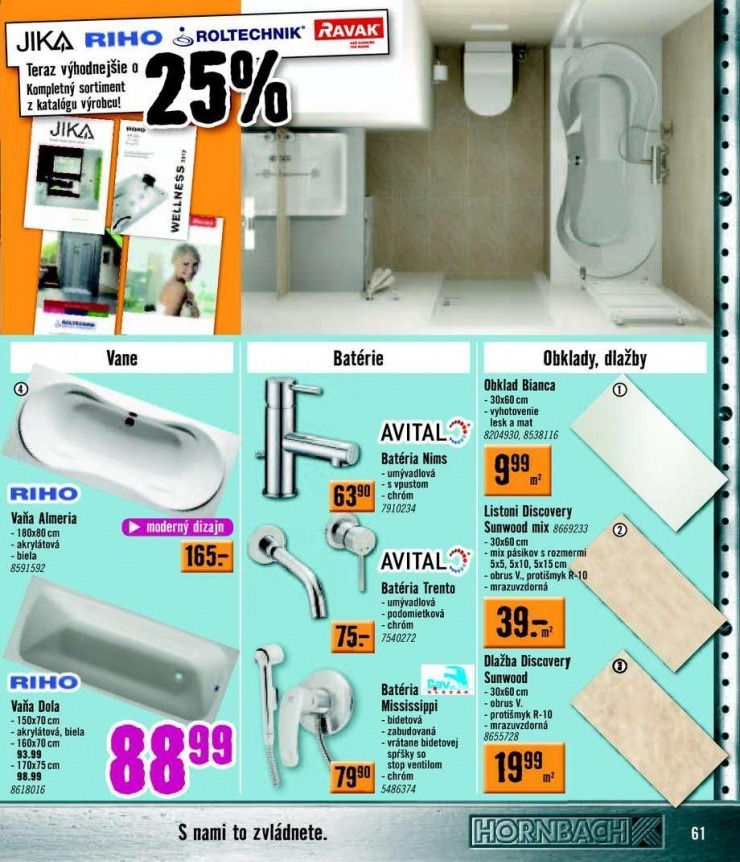 leták akčný leták HORNBACH strana 61 leták akčný leták HORNBACH strana 61