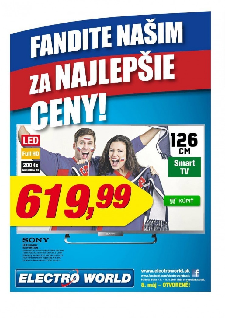 leták Electro World akciový leták strana 1 leták Electro World akciový leták strana 1