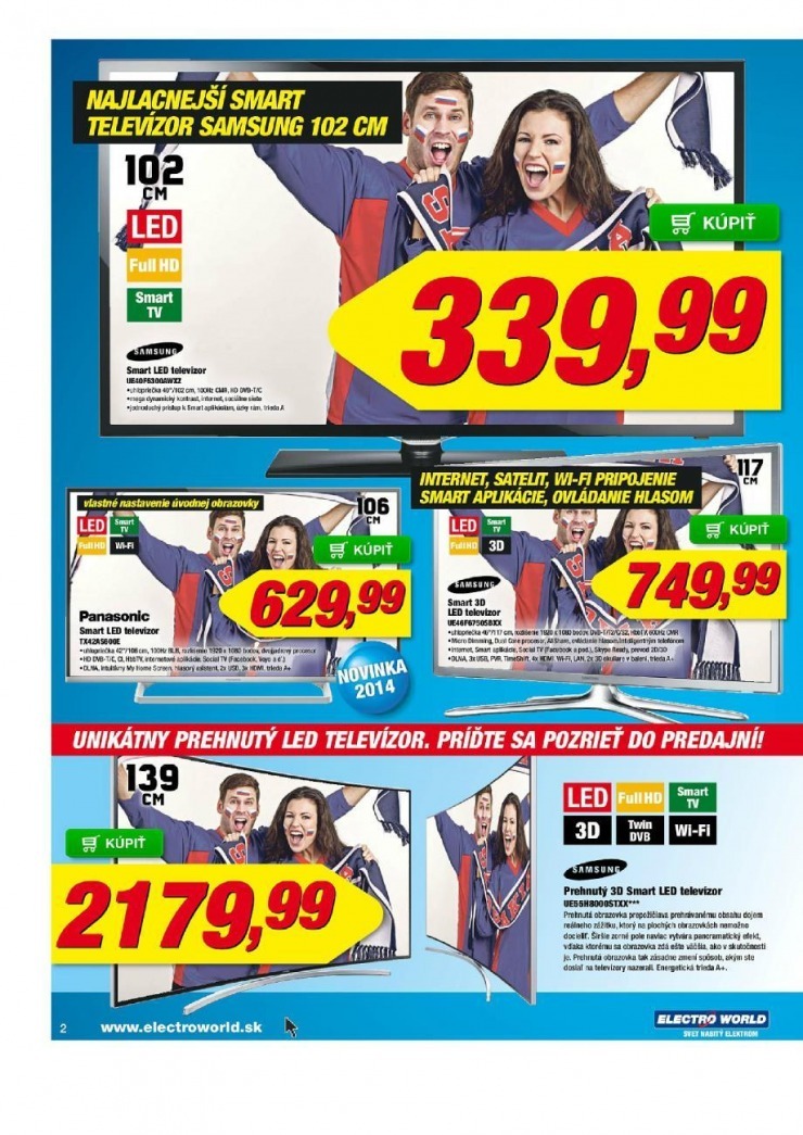 leták Electro World akciový leták strana 2 leták Electro World akciový leták strana 2