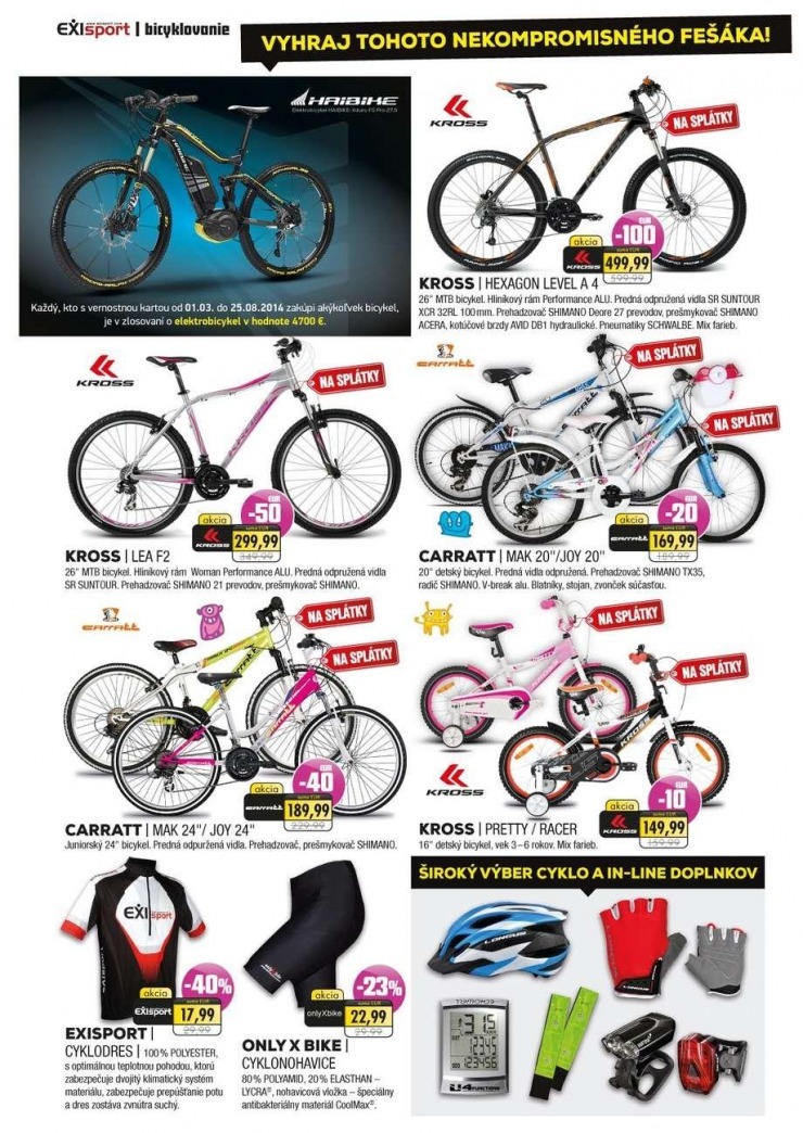 leták extra leták EXIsport strana 2 leták extra leták EXIsport strana 2