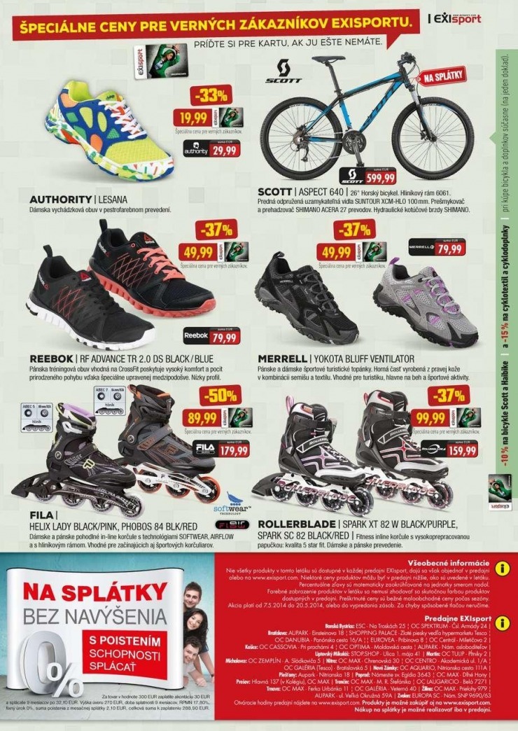 leták extra leták EXIsport strana 3 leták extra leták EXIsport strana 3