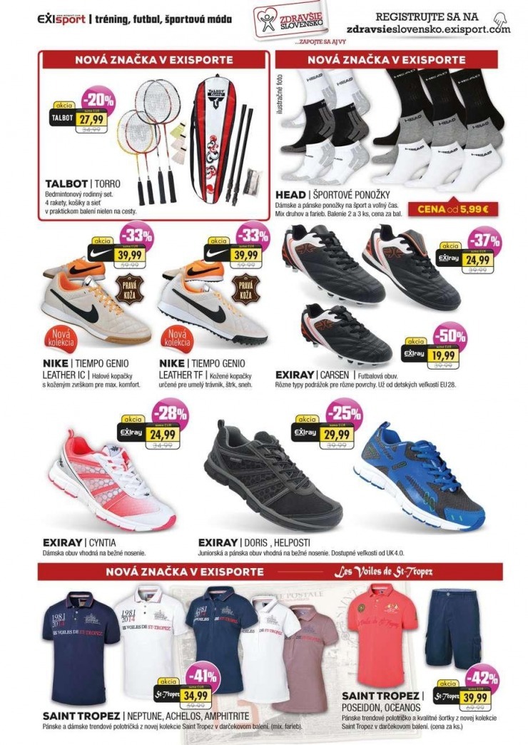 leták extra leták EXIsport strana 6 leták extra leták EXIsport strana 6