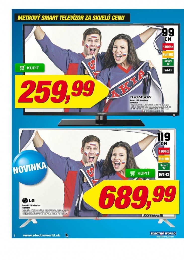 leták extra ponuka Electro World strana 8 leták extra ponuka Electro World strana 8