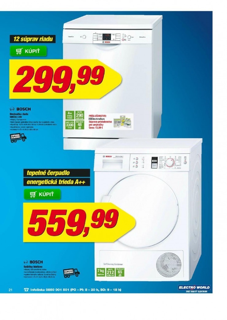 leták extra ponuka Electro World strana 21 leták extra ponuka Electro World strana 21