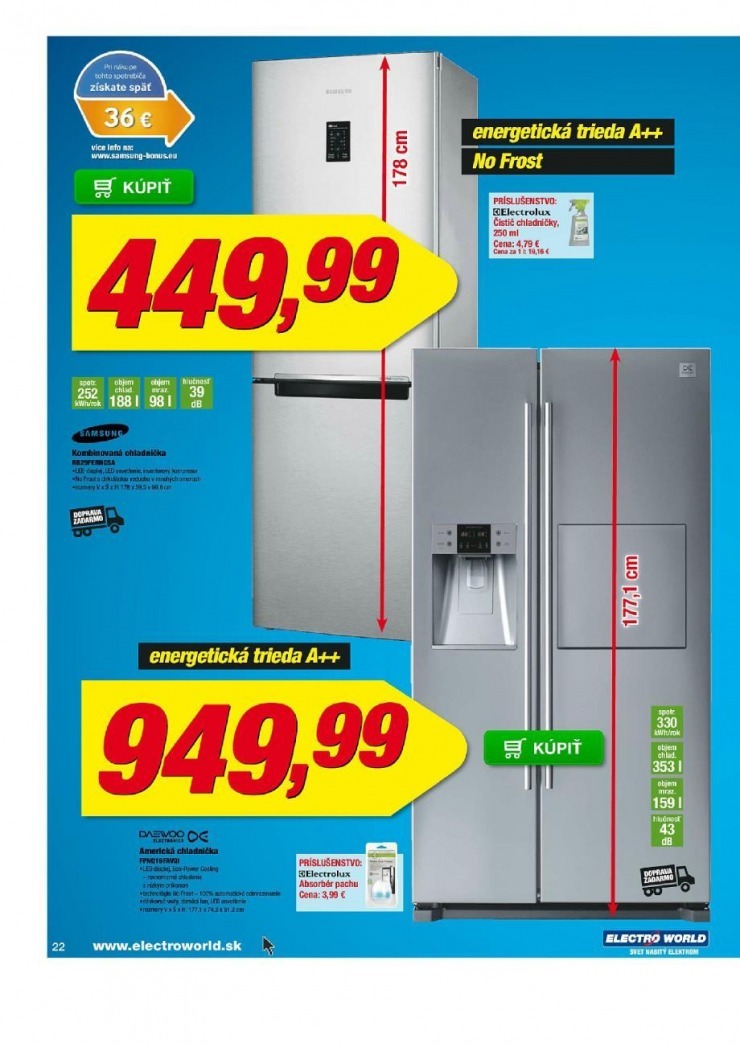 leták extra ponuka Electro World strana 22 leták extra ponuka Electro World strana 22