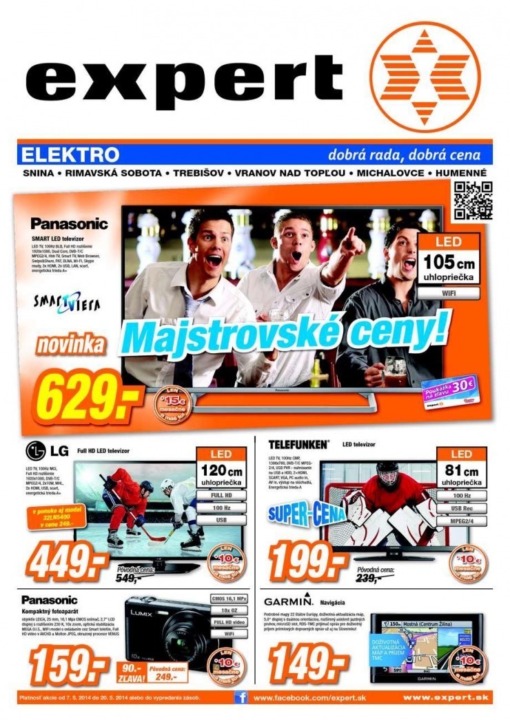 leták Expert Elektro leták - majstrovské ceny strana 1 leták Expert Elektro leták - majstrovské ceny strana 1