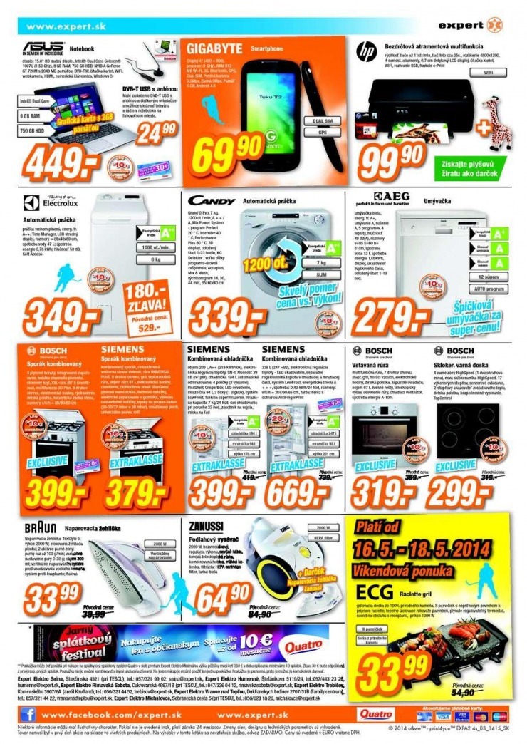 leták Expert Elektro leták - majstrovské ceny strana 2 leták Expert Elektro leták - majstrovské ceny strana 2
