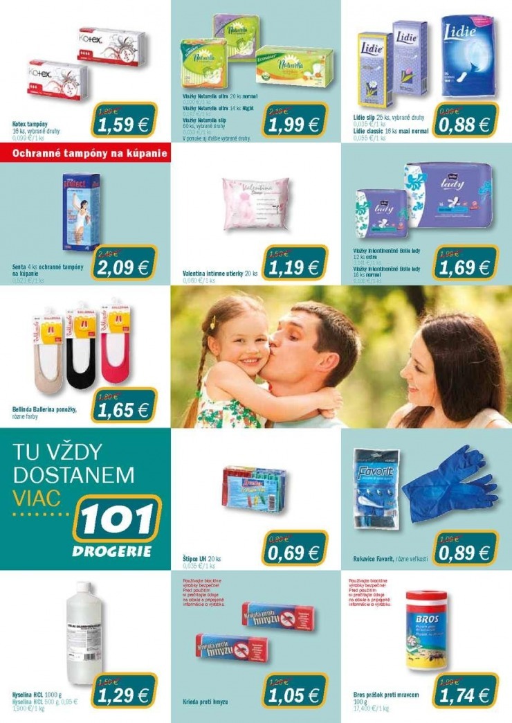 leták mimoriadný leták 101 Drogerie strana 7 leták mimoriadný leták 101 Drogerie strana 7
