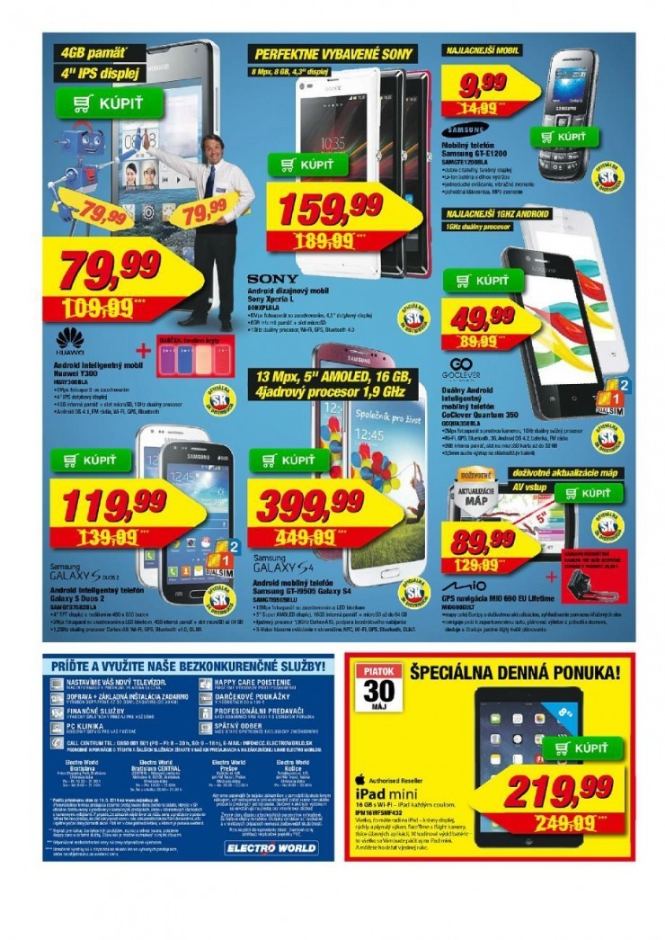 leták špeciálny leták Electro World strana 8 leták špeciálny leták Electro World strana 8
