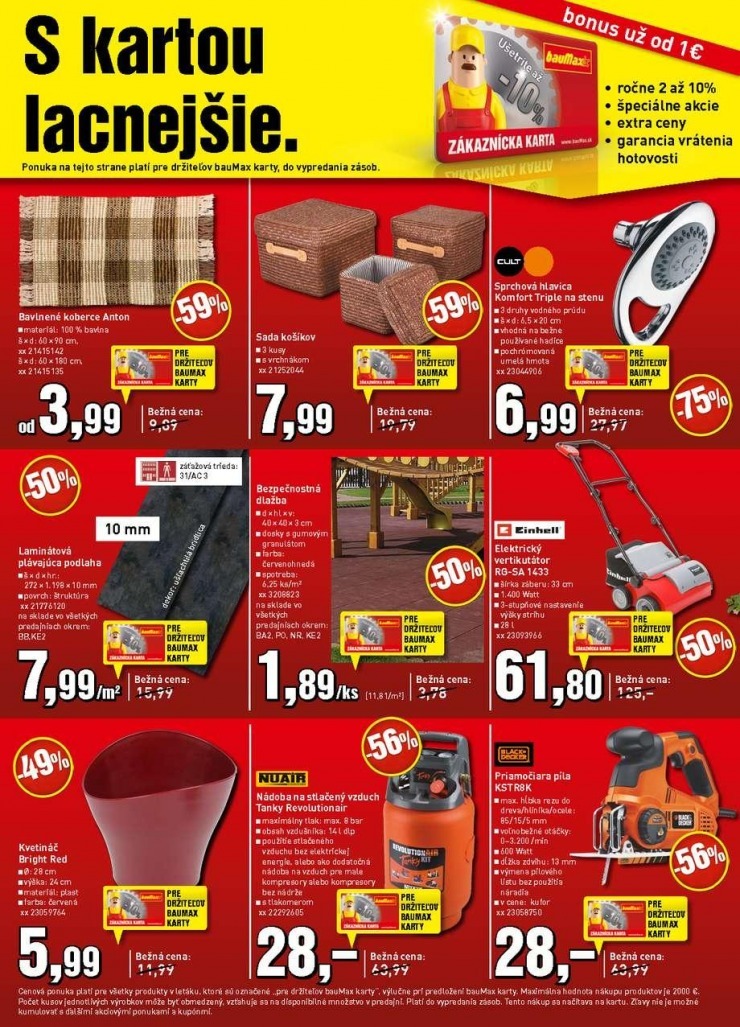 leták bauMax exkluzívny leták strana 2 leták bauMax exkluzívny leták strana 2