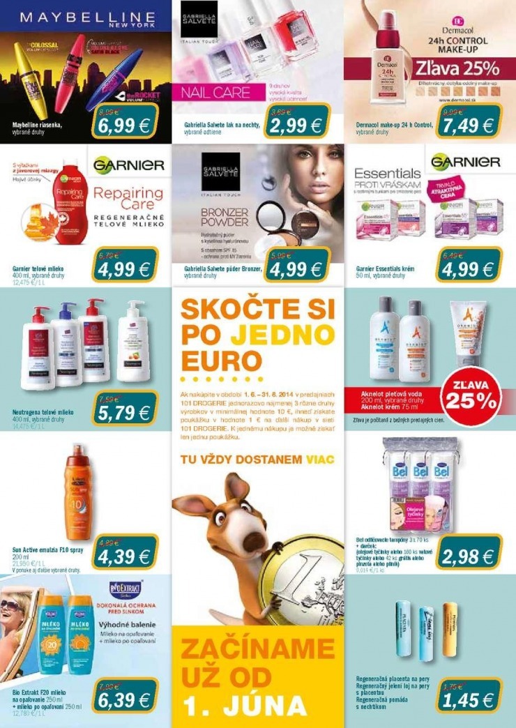 leták 101 Drogerie akčný leták strana 2 leták 101 Drogerie akčný leták strana 2