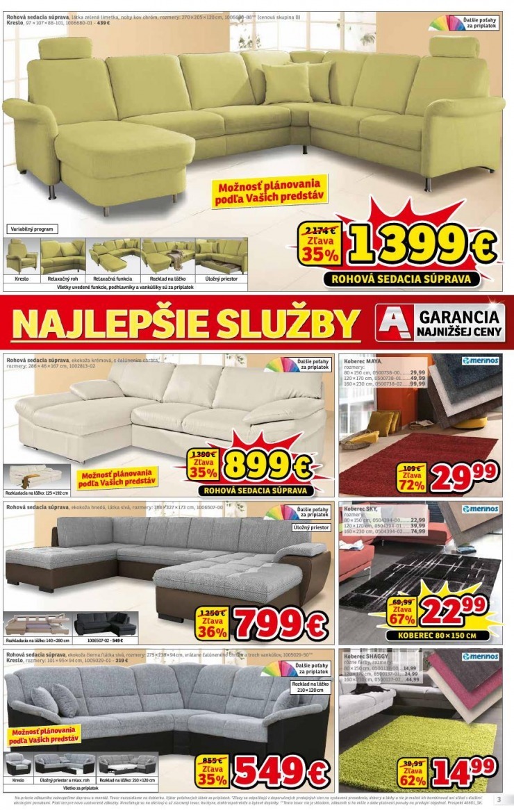 leták leták ASKO nábytok - zľava strana 3 leták leták ASKO nábytok - zľava strana 3