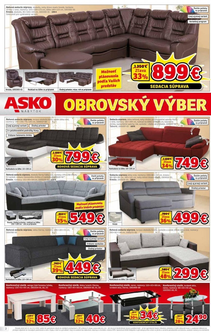 leták extra ponuka ASKO - Prievidza strana 2 leták extra ponuka ASKO - Prievidza strana 2