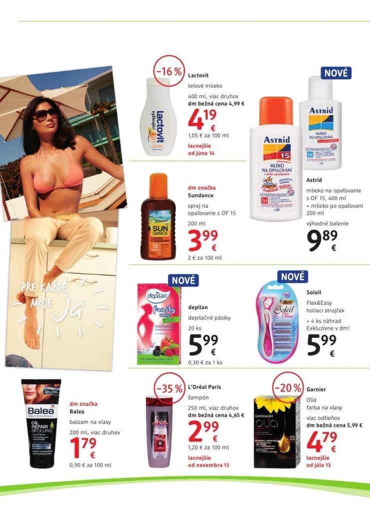 leták akciový leták dm drogerie strana 6 leták akciový leták dm drogerie strana 6