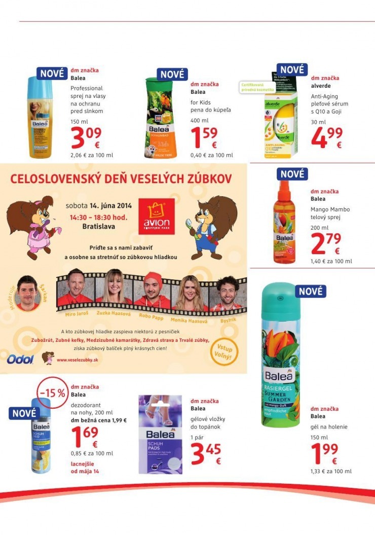 leták akciový leták dm drogerie strana 20 leták akciový leták dm drogerie strana 20