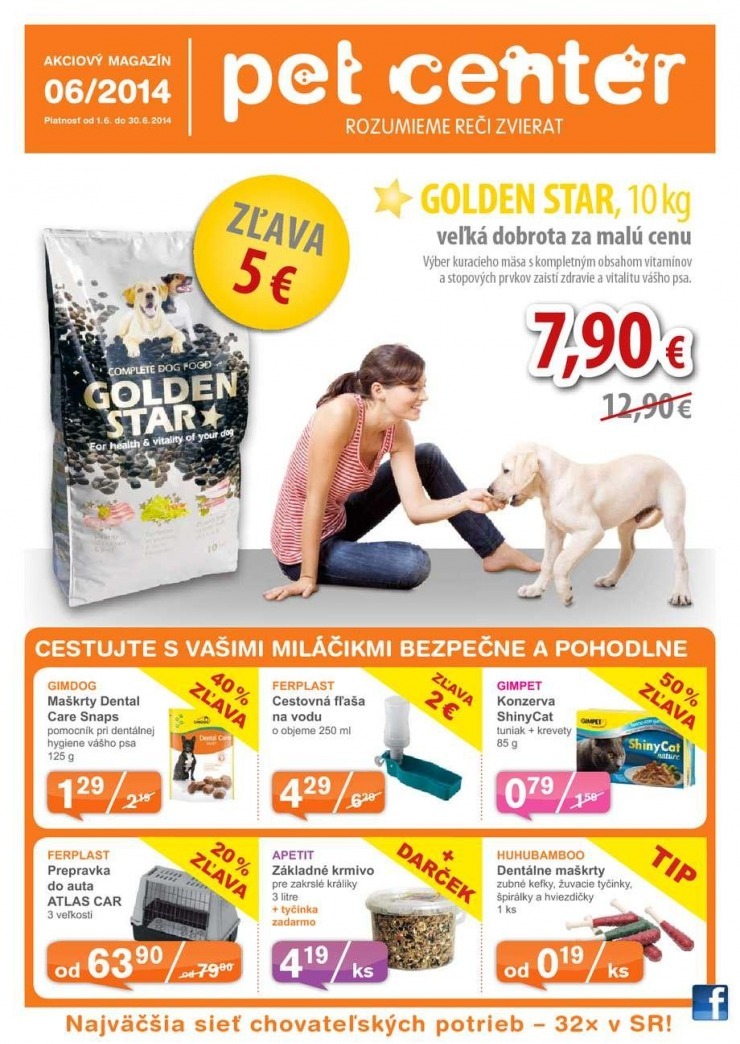 leták Pet Center špeciálna ponuka strana 1 leták Pet Center špeciálna ponuka strana 1