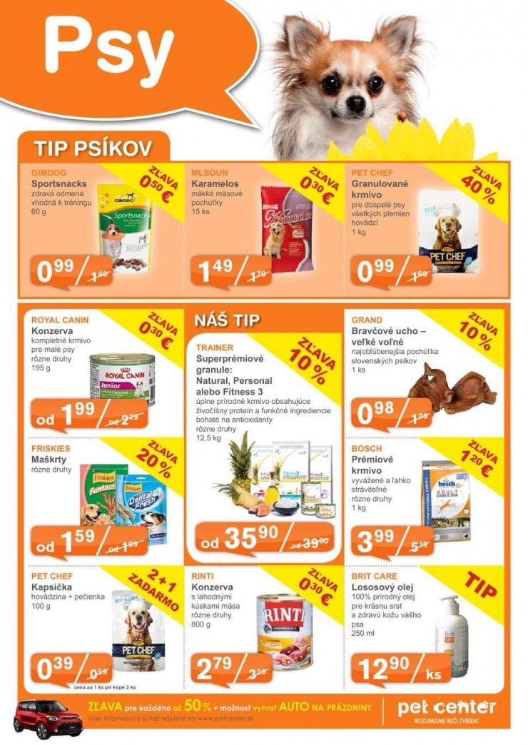 leták Pet Center špeciálna ponuka strana 3 leták Pet Center špeciálna ponuka strana 3