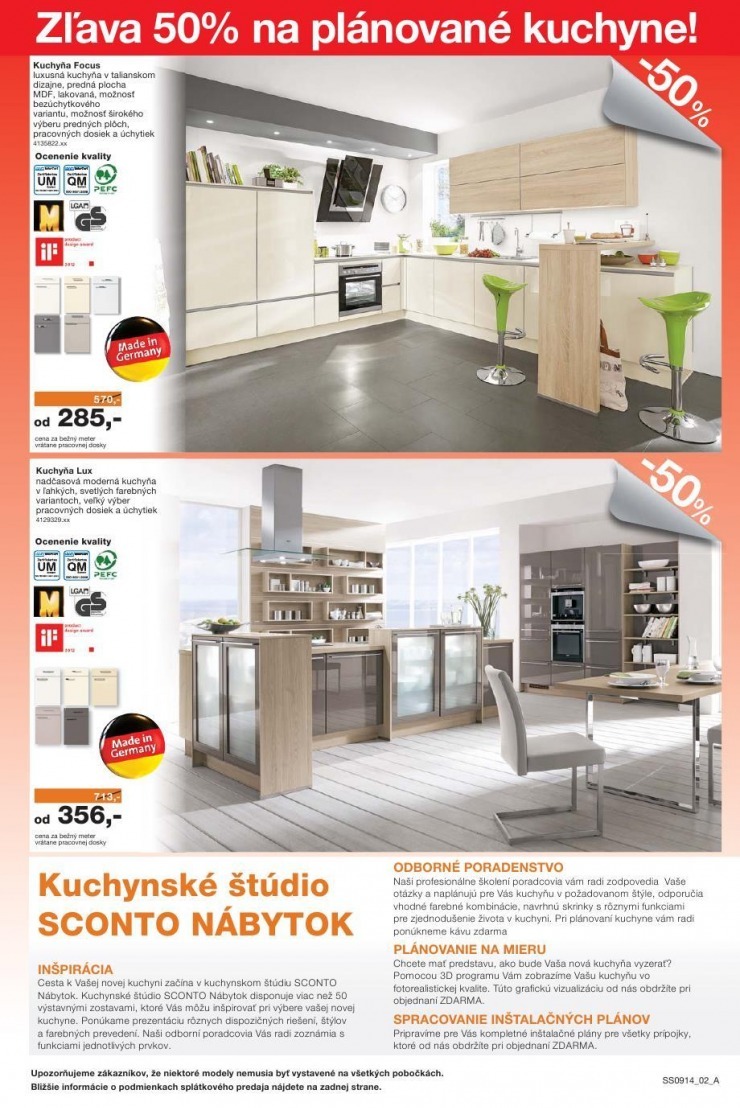leták akciový leták Sconto nábytok strana 2 leták akciový leták Sconto nábytok strana 2