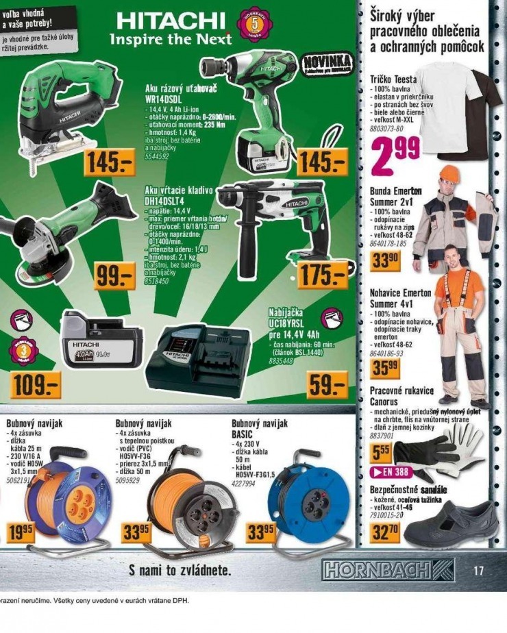 leták leták HORNBACH - funkčné farby strana 17 leták leták HORNBACH - funkčné farby strana 17