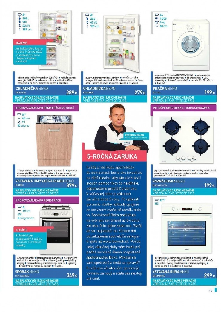 leták akčný leták NAY Elektrodom strana 17 leták akčný leták NAY Elektrodom strana 17