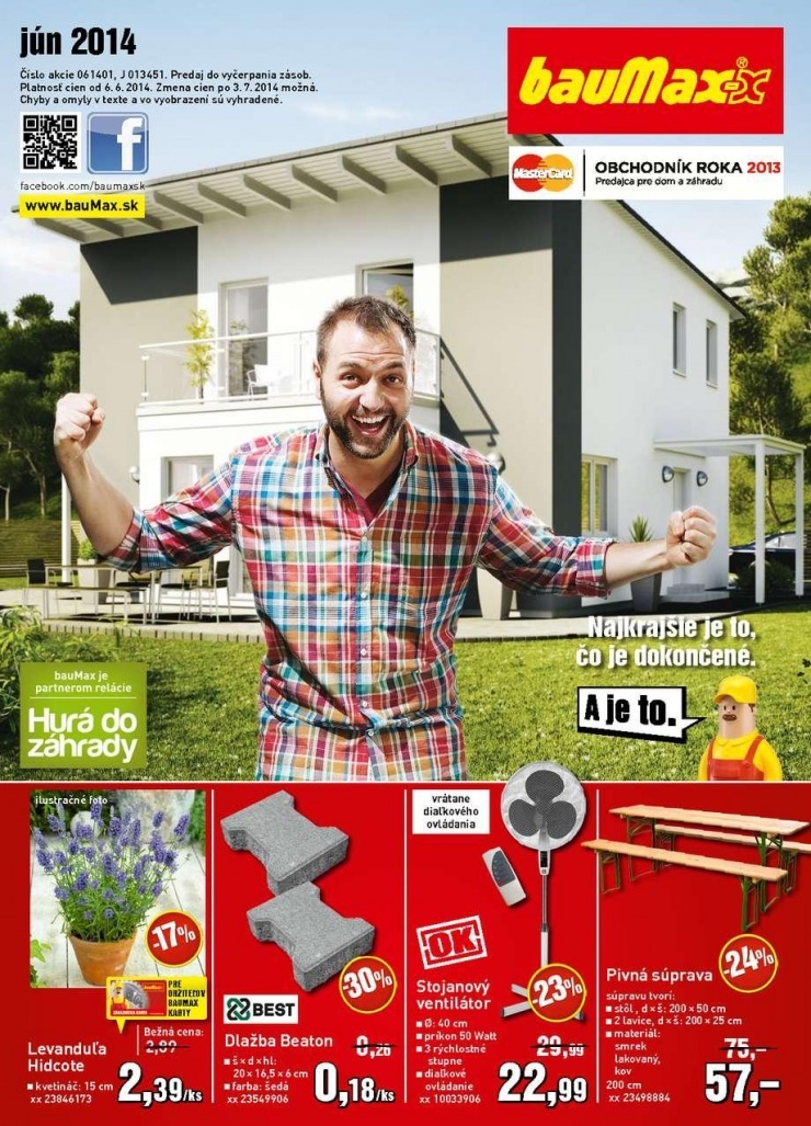leták bauMax leták - júnová ponuka strana 1 leták bauMax leták - júnová ponuka strana 1
