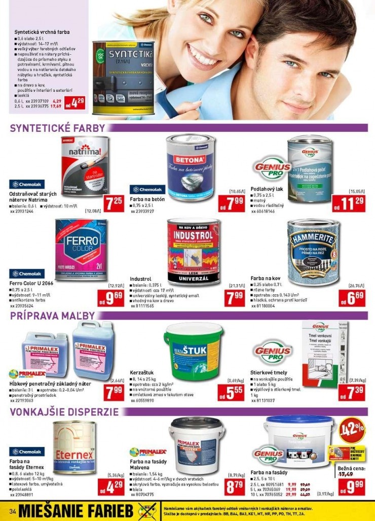 leták bauMax leták - júnová ponuka strana 34 leták bauMax leták - júnová ponuka strana 34
