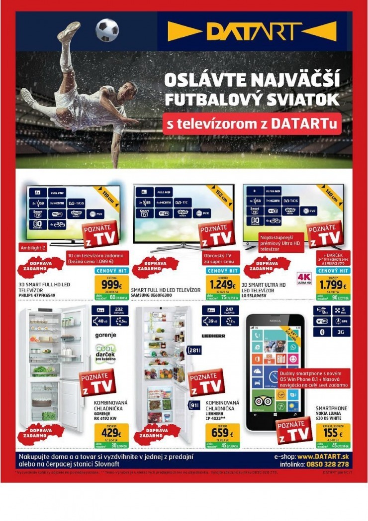 leták akčná ponuka Datart strana 1 leták akčná ponuka Datart strana 1
