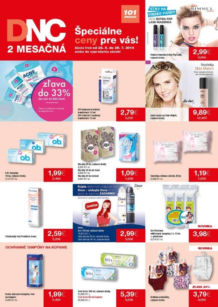 leták akčný leták 101 Drogerie strana 8 leták akčný leták 101 Drogerie strana 8