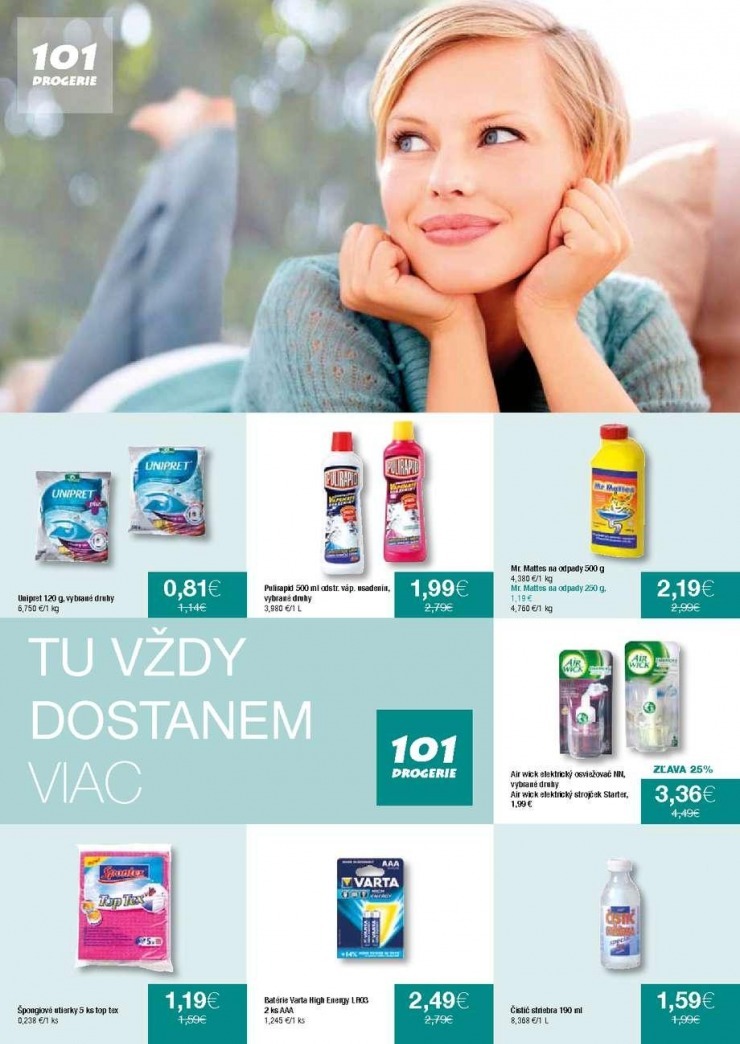 leták akčný leták 101 Drogerie strana 11 leták akčný leták 101 Drogerie strana 11
