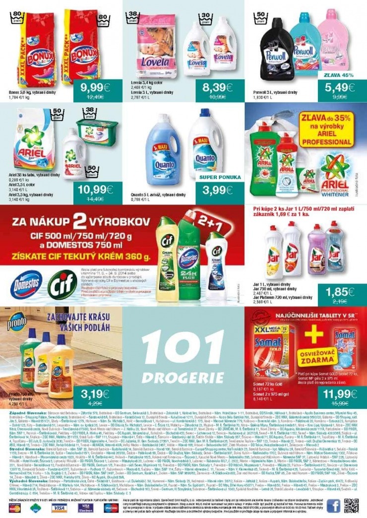 leták akčný leták 101 Drogerie strana 12 leták akčný leták 101 Drogerie strana 12