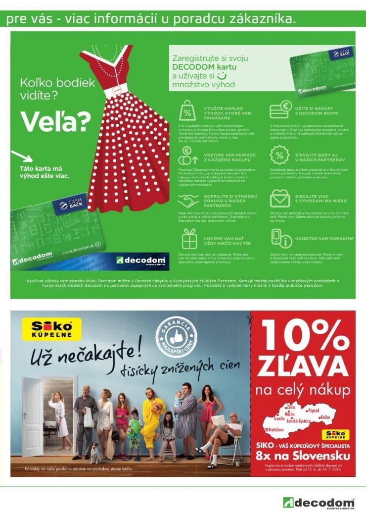 leták špeciálny leták Decodom strana 9 leták špeciálny leták Decodom strana 9