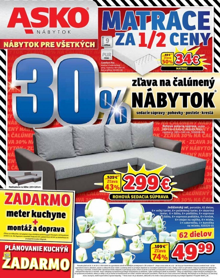 leták akční leták ASKO - matrace strana 1 leták akční leták ASKO - matrace strana 1