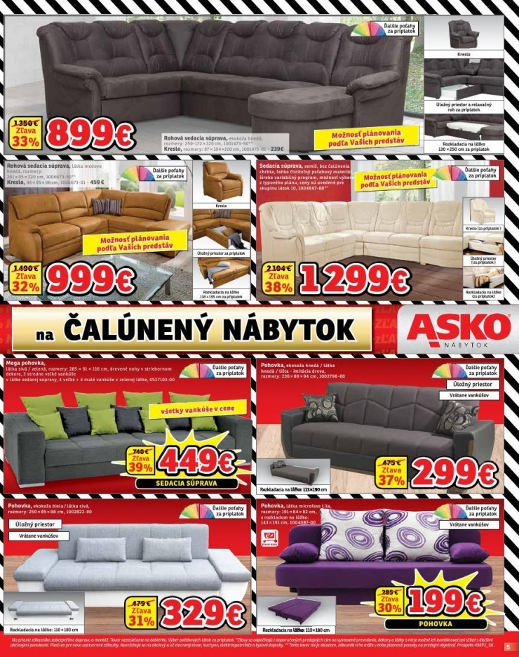 leták akční leták ASKO - matrace strana 5 leták akční leták ASKO - matrace strana 5