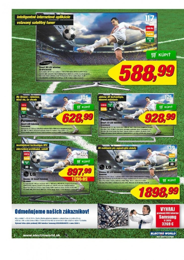 leták mimoriadná ponuka Electro World strana 2 leták mimoriadná ponuka Electro World strana 2