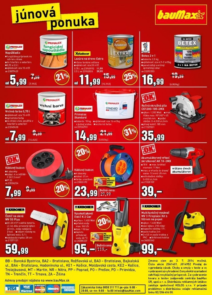 leták špeciálna ponuka bauMax strana 4 leták špeciálna ponuka bauMax strana 4