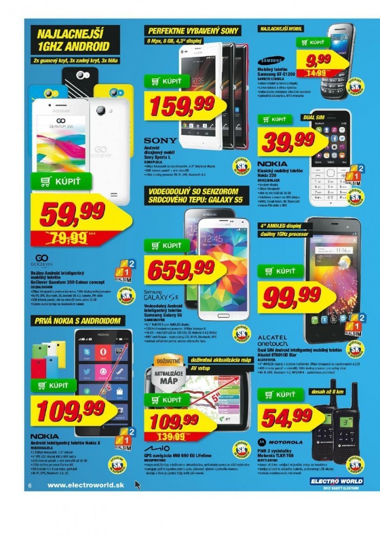leták extra leták Electro World strana 6 leták extra leták Electro World strana 6