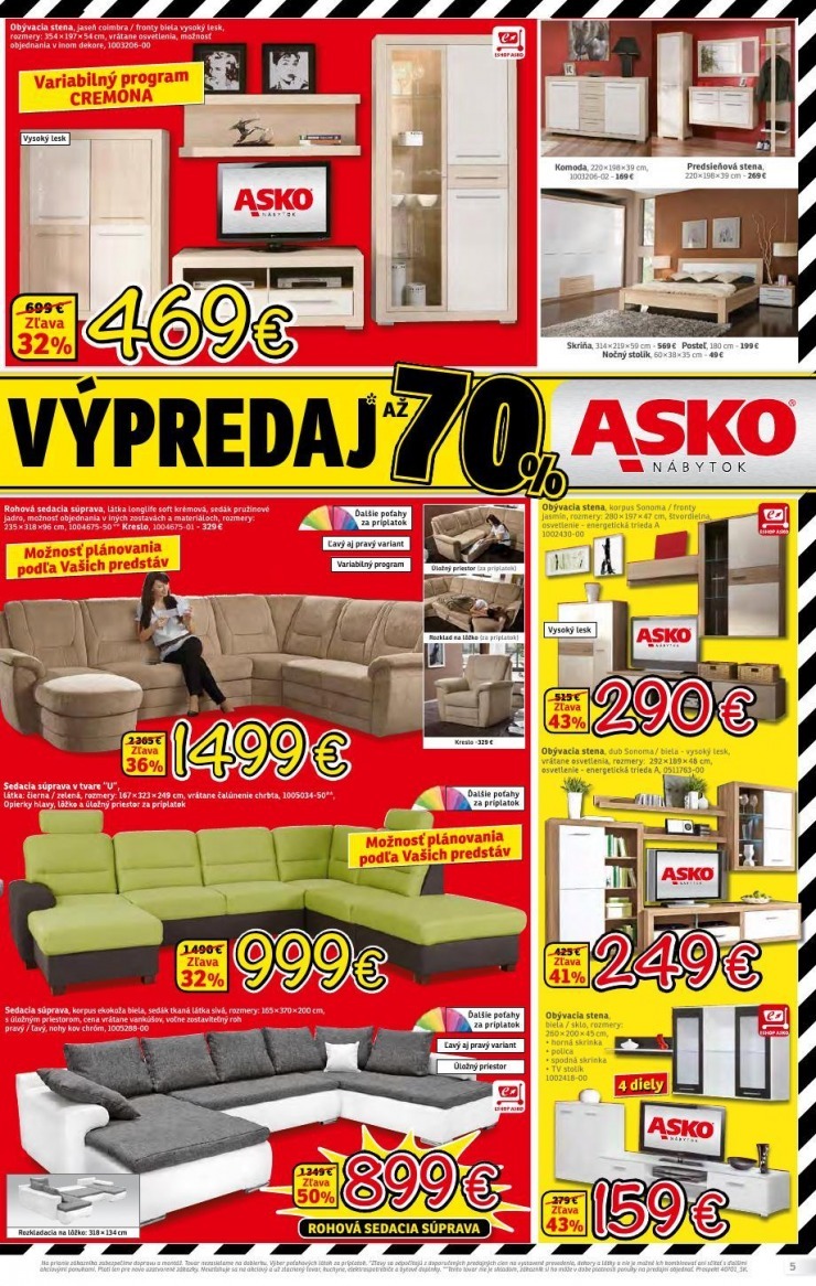 leták ASKO leták - veľký výpredaj strana 5 leták ASKO leták - veľký výpredaj strana 5