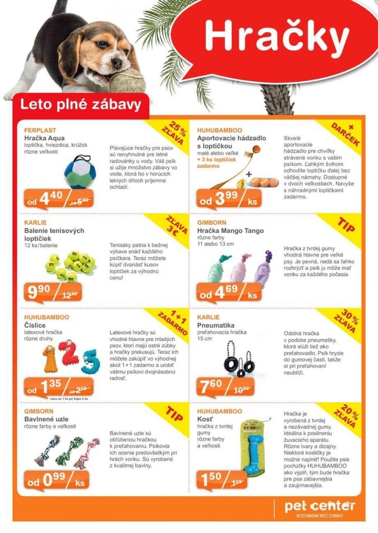 leták akčný leták Pet Center strana 7 leták akčný leták Pet Center strana 7