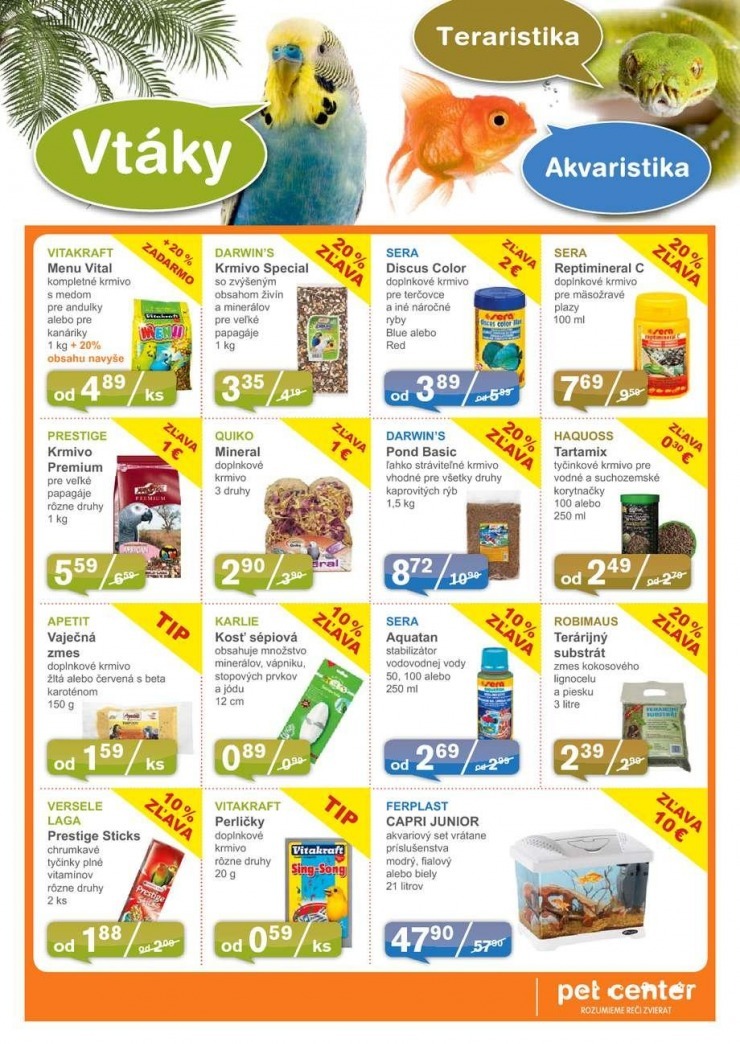 leták akčný leták Pet Center strana 11 leták akčný leták Pet Center strana 11