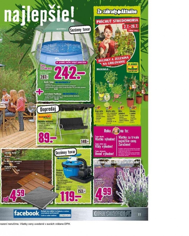 leták špeciálny leták HORNBACH strana 11 leták špeciálny leták HORNBACH strana 11