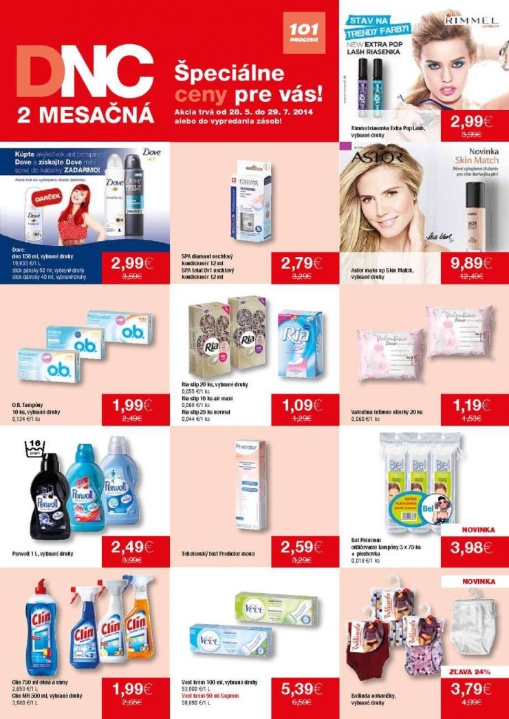 leták extra ponuka 101 Drogerie strana 6 leták extra ponuka 101 Drogerie strana 6
