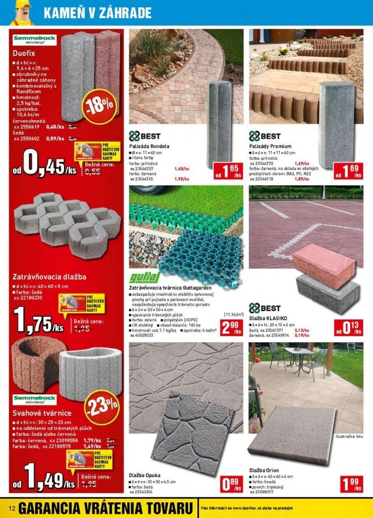 leták exkluzívny leták bauMax strana 12 leták exkluzívny leták bauMax strana 12
