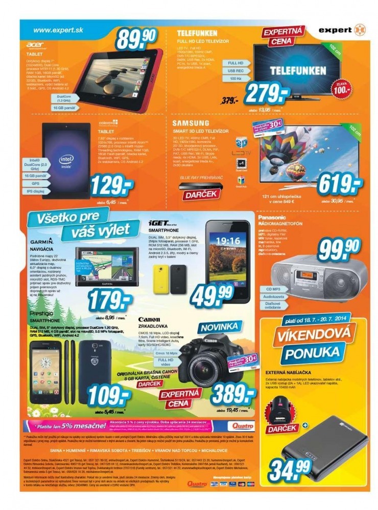 leták Expert Elektro špeciálny leták strana 4 leták Expert Elektro špeciálny leták strana 4