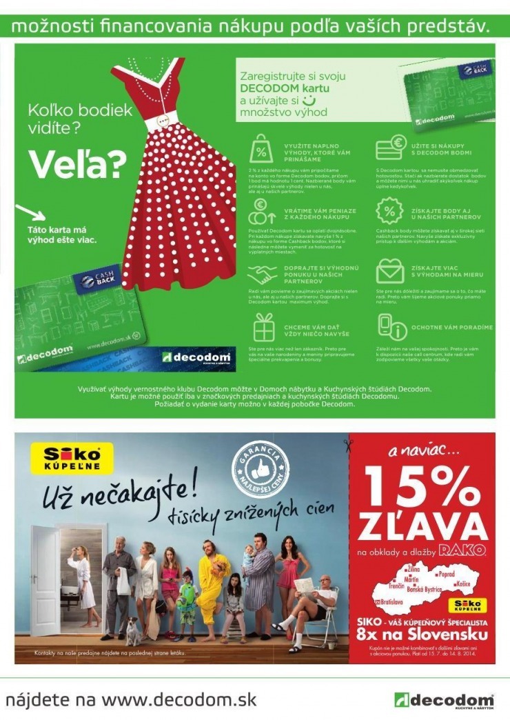 leták Decodom leták - letný festival zliav strana 9 leták Decodom leták - letný festival zliav strana 9