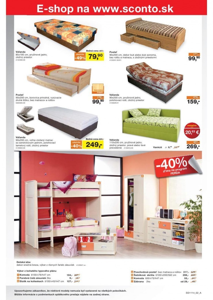 leták špeciálna ponuka Sconto strana 2 leták špeciálna ponuka Sconto strana 2
