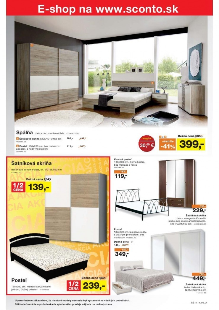 leták špeciálna ponuka Sconto strana 6 leták špeciálna ponuka Sconto strana 6